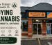 Buying cannabis in Lambeth, Ontario with Main Street Cannabis Co. shop front.